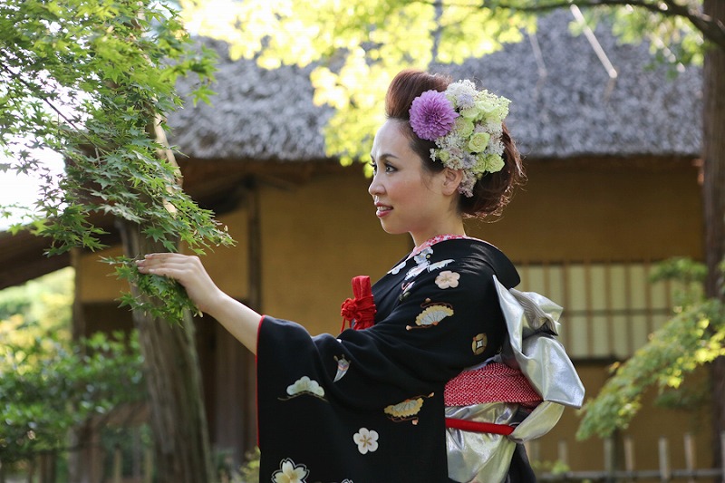 京都祇園で前撮り